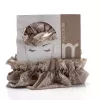 MARTINI SPA cuffia da doccia Natural - PEVA impermeabile riutilizzabile per capelli