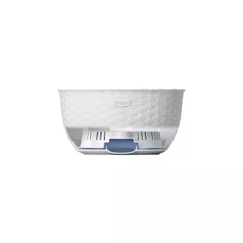 STEFANPLAST Vaso da appendere Natural Ø30x14,5cm marrone