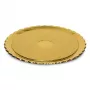 GUARDINI Easy Bake Vassoietti in plastica dorati, set da 2 Ø28cm