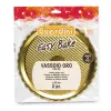 GUARDINI Easy Bake Vassoietti in plastica dorati, set da 2 Ø28cm