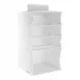 ORDINETT Organizer da appendere con 4 ripiani 30x30x50cm cotone