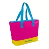 GIOSTYLE Borsa termica Beach Fluo Tote assortite, 24L, verde/rosa/giallo/azzurro