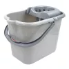 SAUBER Secchio ovale 15L con strizzatore a pulsante