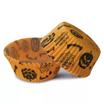 GUARDINI Halloween Pirottini da forno 60 pz. Ø 7 x 3 cm