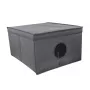 ORDINETT Scatola pieghevole L misura 50x40x25 cm grigio
