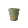 STEFANPLAST Ethica Vaso con sottovaso, 20 cm, verde