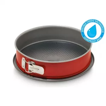 Guardini Rossana Stampo rotondo Ø26x7,6cm antiaderente acciaio al carbonio nero