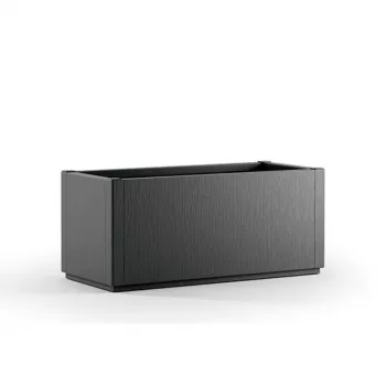 STEFANPLAST Fioriera Ethica 80x36x35 cm grigio