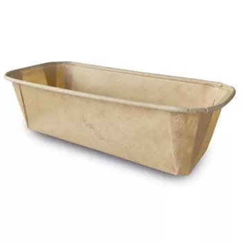 GUARDINI Inserti rettangolari in carta da forno per friggitrice ad aria 4 pezzi 19x8,7x5,5cm