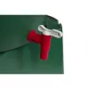 STEFANPLAST Serbatoio per acqua piovana 310L con coperchio e rubinetto, verde, Ø80x97cm
