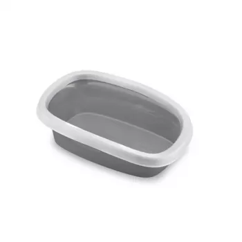 STEFANPLAST Lettiera per gatti Sprint 10 43x31x14 cm bianco/grigio