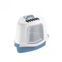 STEFANPLAST Lettiera per gatti Sprint Corner Plus 56x40x40cm blu/bianco