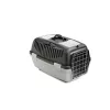 STEFANPLAST Trasportino Gulliver 2 con porta in metallo 55x36x35 cm grigio scuro/grigio chiaro