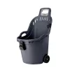 STEFANPLAST Carriola Helpy Cart 50L 59,5x53x88,5cm grigio