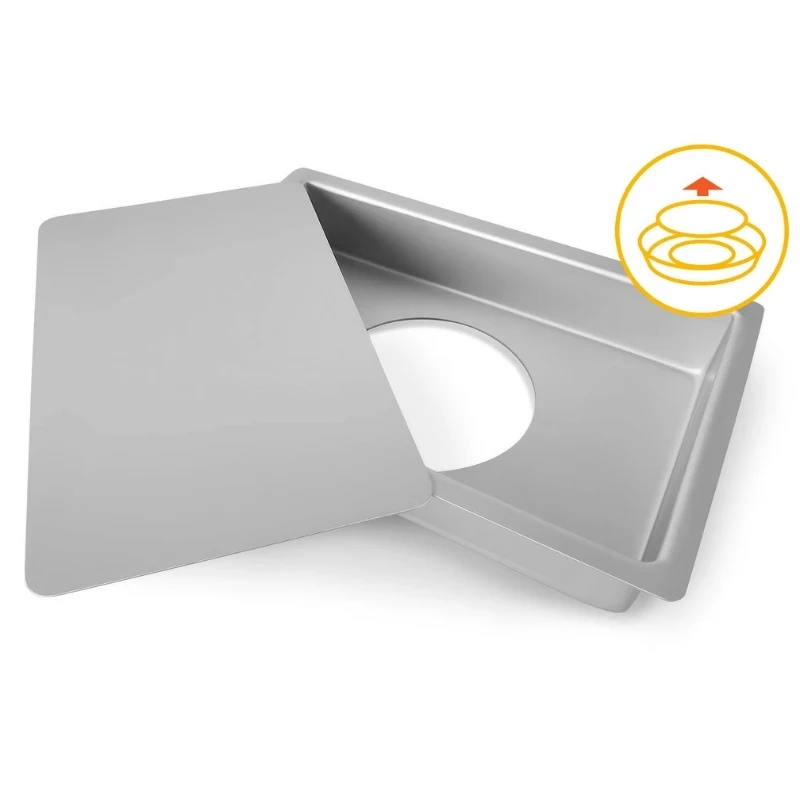 GUARDINI Professional Teglia da forno con fondo rimovibile 18x28x5 cm