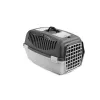 STEFANPLAST Trasportino Gulliver 3 con porta in plastica 61x40x38 cm grigio scuro/grigio chiaro