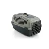 STEFANPLAST Gulliver 3 Trasportino per animali con porta in plastica 61x40x38 cm grigio/verde