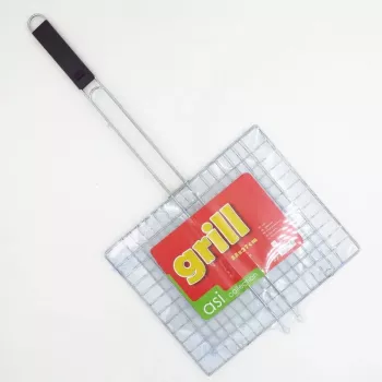 ASI COLLECTION Griglia per grill 33 x 27 cm acciaio cromato