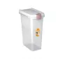 STEFANPLAST Contenitore per mangime 25L 10kg trasparente/bianco