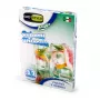 GIOSTYLE Sacchetti per cubetti di ghiaccio 30 pz., 18 cubetti per sacchetto, 20x14 cm, autosigillanti, PE per uso alimentare, trasparente