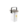 STEFANPLAST Contenitore per mangime per animali 7L bianco/grigio chiaro