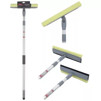 SAUBER Spazzola per finestre con asta telescopica Expert