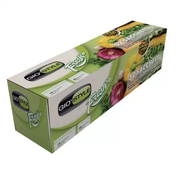GIOSTYLE Sacchetti ermetici per alimenti 32 pz. (12x 26x32cm + 20x 18x24cm)