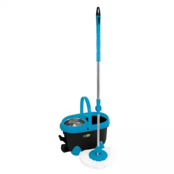 GIOSTYLE Set pulizia pavimenti Love Spin Mop 360° assortito, 4 colori