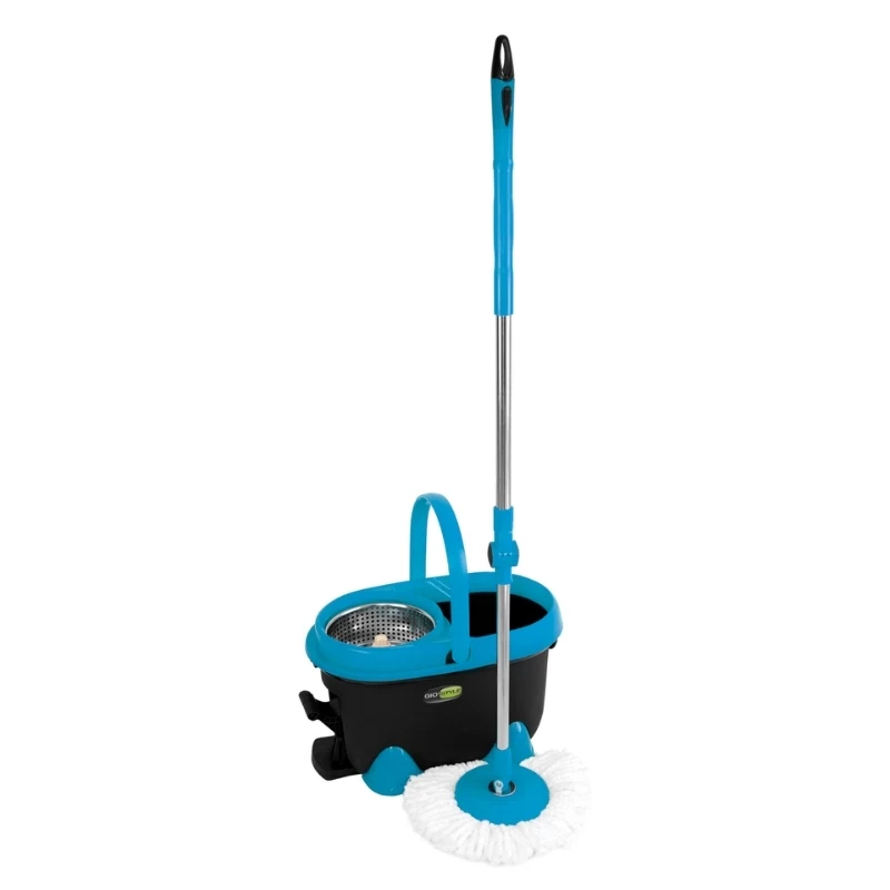 GIOSTYLE Set pulizia pavimenti Love Spin Mop 360° assortito, 4 colori