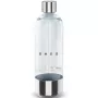SMEG SKSB01 Bottiglia di ricambio per gasatore SKC01, 1 litro, plastica PET, trasparente