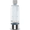 SMEG SKSB01 Bottiglia di ricambio per gasatore SKC01, 1 litro, plastica PET, trasparente