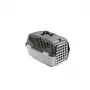 STEFANPLAST Trasportino Gulliver 1 con porta in plastica 48x32x31cm grigio scuro/grigio chiaro