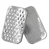 ASI COLLECTION Set 3 grattugie manuali in acciaio inox