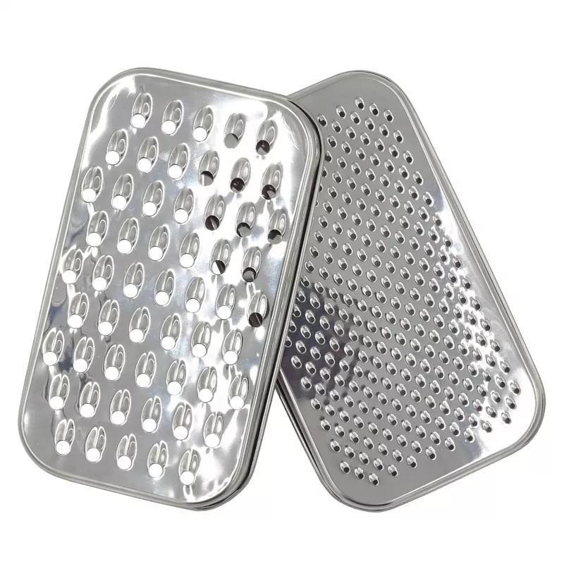 ASI COLLECTION Set 3 grattugie manuali in acciaio inox
