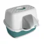 STEFANPLAST Lettiera per gatti Tres Chic Outdoor 56x54,5x39cm bianco/verde