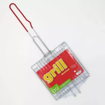 ASI COLLECTION Griglia per grill 23x22cm acciaio cromato