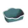 STEFANPLAST Lettiera per gatti Tres Chic aperta 56x38,5x26 cm bianco/verde