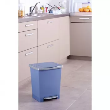 TATAY Contenitore con pedale Millenium 23L blu