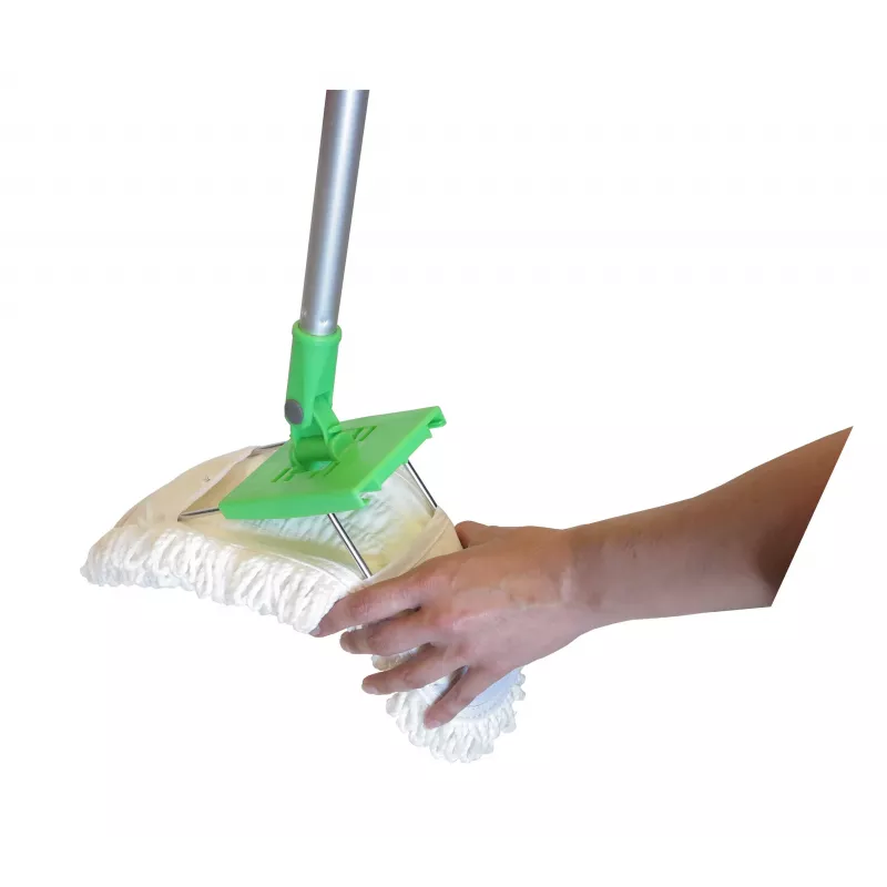 SAUBER Spazzolone per pavimenti Go-Pro 60cm con manico in alluminio 140cm