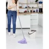 Tatay Ecohome Pattumiera 12 L con pulsante, grigio (151104106)
