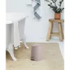 TATAY Pattumiera a pedale per bagno 3L standard marrone