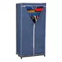 ORDINETT Armadio Jolly 75x50x160cm armadio contenitore blu