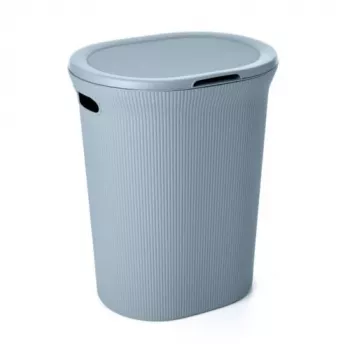 TATAY Cesto portabiancheria Baobab 40L blu