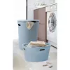 TATAY Cesto portabiancheria Baobab 40L blu
