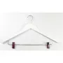 ORDINETT Grucce in legno con clip, confezione da 2, bianco, 44,5 cm