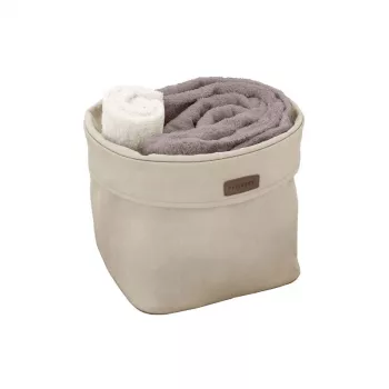 ORDINETT Scatola in tessuto L 28x28x23cm Ego ecru