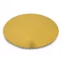 GUARDINI Easy Bake Stampini per torta in carta oro 32 cm 2 pz.