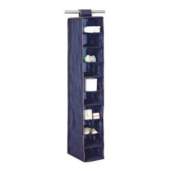 ORDINETT 10 Organizer da scaffale 20x29x120 cm blu
