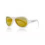 SHADEZ Classic White Teeny occhiali da sole per bambini, 7-15 anni
