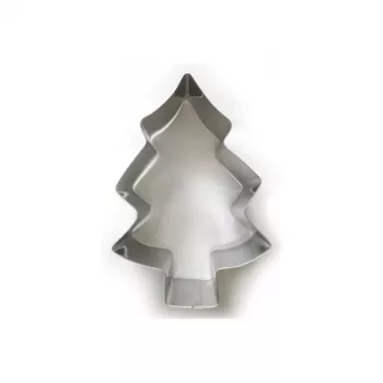 GUARDINI Stampo per torta albero di Natale 20 x 13,7 cm acciaio al carbonio antiaderente antracite